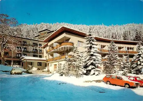 AK / Ansichtskarte  Davos-Platz_GR Pension Strela Wintersportplatz Alpen 