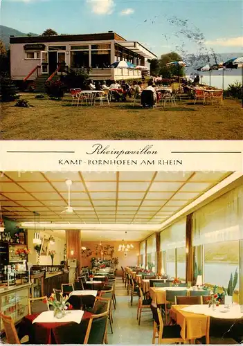 AK / Ansichtskarte  Kamp-Bornhofen_Rhein Rhein-Pavillon Restaurant 