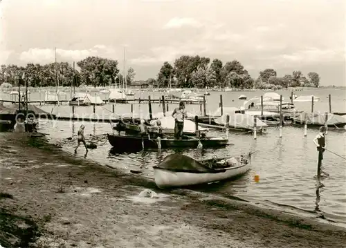 AK / Ansichtskarte  Brandenburg__Havel OT Kirchmoeser Am Moeser See 