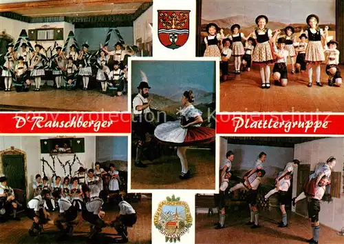 AK / Ansichtskarte  Ruhpolding Plattlergruppe DRauschberger Details Ruhpolding