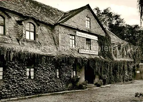 AK / Ansichtskarte  Marburg_Lahn Historisches Wirtshaus an der Lahn Marburg_Lahn