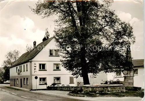 AK / Ansichtskarte  Pfaffenhofen_Mittelfranken Gasthaus zum Alexanderbrunnen Pfaffenhofen