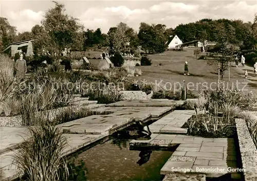 AK / Ansichtskarte  Solingen Botanischer Garten Solingen