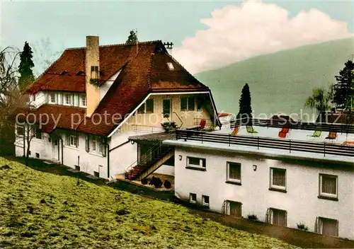 AK / Ansichtskarte  Badenweiler Hotel Gasthof Haus Gottestreue Thermalkurort im Schwarzwald Badenweiler