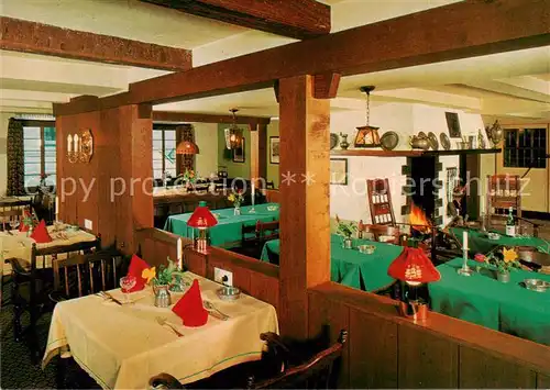 AK / Ansichtskarte  Oberkirchen_Sauerland_Schmallenberg Gasthof Schuette Restaurant 