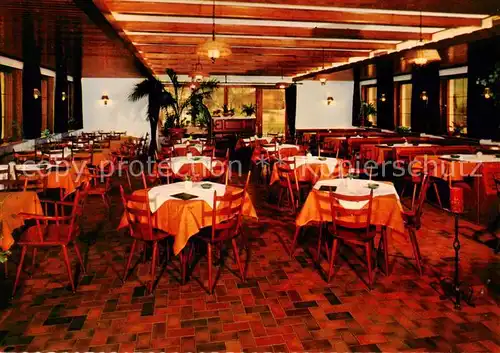 AK / Ansichtskarte 73865530 Oberharmersbach Gasthof Pension Posthoernle im Schwarzwald Restaurant Oberharmersbach