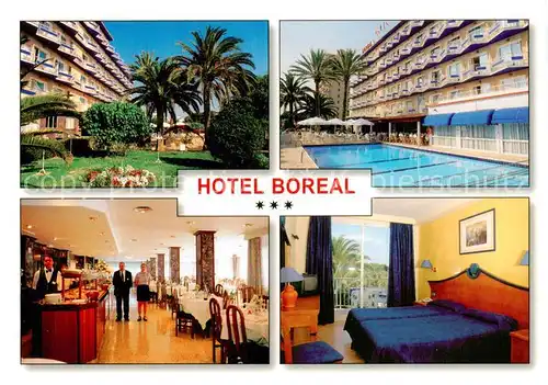 AK / Ansichtskarte  Playa_de_Palma_Mallorca Hotel Boreal Restaurant Fremdenzimmer Swimming Pool Playa_de_Palma_Mallorca