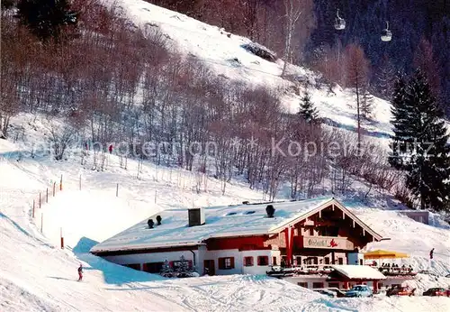 AK / Ansichtskarte  St_Johann_Pongau Oberforsthof Alm Restaurant Wintersportplatz Alpen St_Johann_Pongau