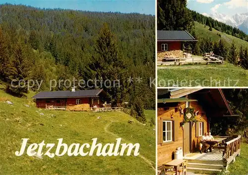 AK / Ansichtskarte  Maria_Alm_Steinernen_Meer_AT Jetzbachalm Hinterjetzbachhuette Berghuette Alpen 