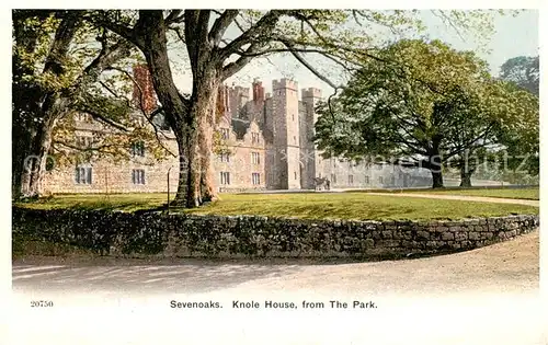 AK / Ansichtskarte  Sevenoaks__UK Knole House view from the park 