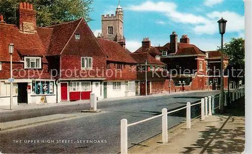 AK / Ansichtskarte  Sevenoaks__UK The upper High Street 