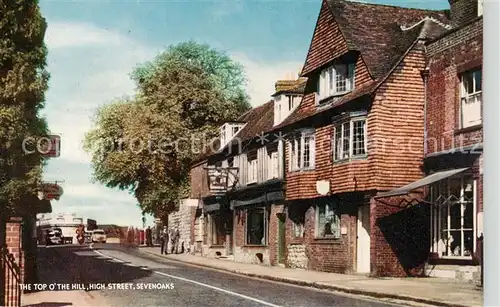 AK / Ansichtskarte  Sevenoaks__UK The Top o The Hill High Street 