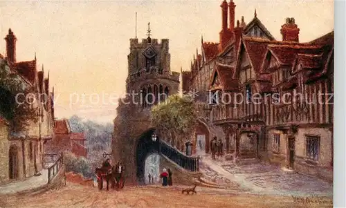 AK / Ansichtskarte  Sevenoaks__UK from an original colour drawing by W. Quatremain Kuenstlerkarte 