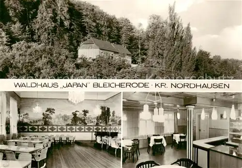 AK / Ansichtskarte  Bleicherode Waldhaus Japan Gaststaette Bleicherode