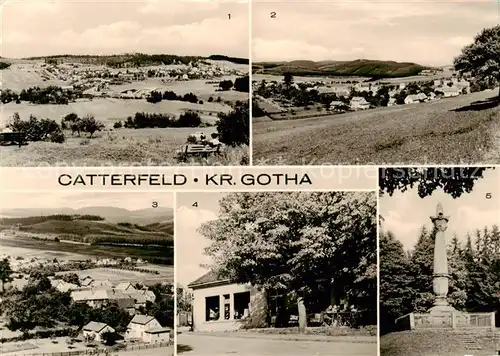 AK / Ansichtskarte 73865638 Catterfeld_Leinatal Panorama Denkmal 