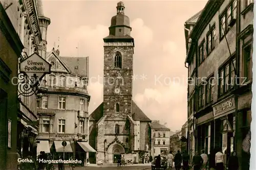 AK / Ansichtskarte  Gotha__Thueringen Margarethenkirche 