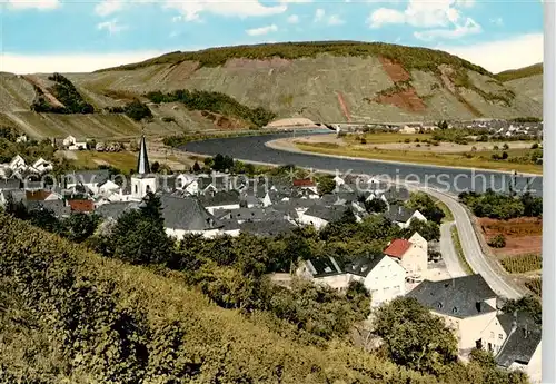 AK / Ansichtskarte  Ensch Panorama Weindorf an der Mosel Ensch