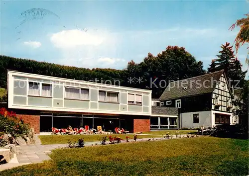 AK / Ansichtskarte  Saalhausen_Sauerland Haus Hilmeke Luftkurort Saalhausen_Sauerland