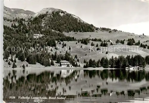 AK / Ansichtskarte  Valbella__Lenzerheide_GR Hotel Seehof 