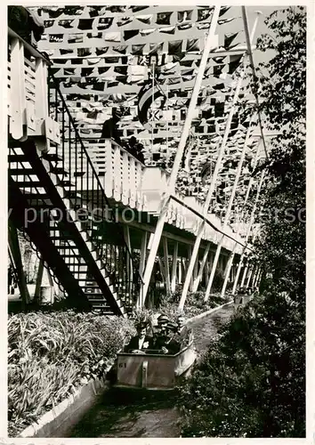 AK / Ansichtskarte  Zuerich_ZH Schweizer Landesausstellung 1939 Enge Faehrstrasse und Schifflibach Zuerich_ZH