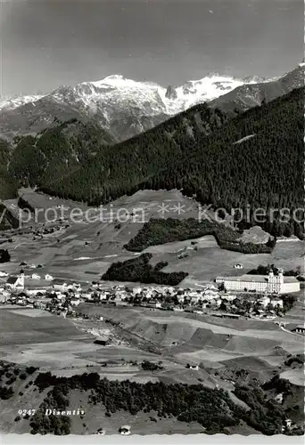 AK / Ansichtskarte  Disentis_GR Fliegeraufnahme Disentis GR