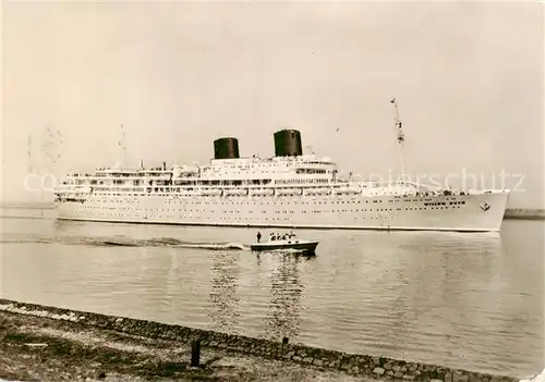 AK / Ansichtskarte  Rotterdam__NL MS Willem Ruys 