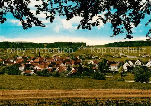 AK / Ansichtskarte  Wittershausen_Unterfranken Panorama Wittershausen