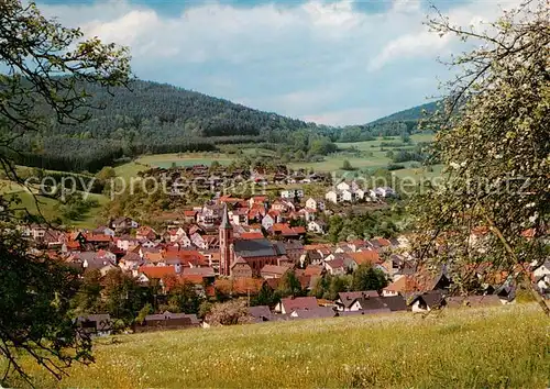 AK / Ansichtskarte  Kirchzell Panorama Kirchzell