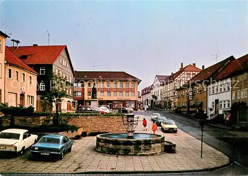 AK / Ansichtskarte  Tann_Rhoen Marktplatz Tann_Rhoen