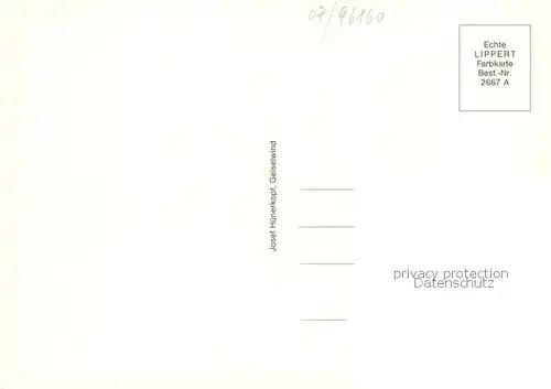AK / Ansichtskarte  Geiselwind Denkmal Ortszentrum Fachwerkhaeuser Gasthof Metzgerei  Geiselwind