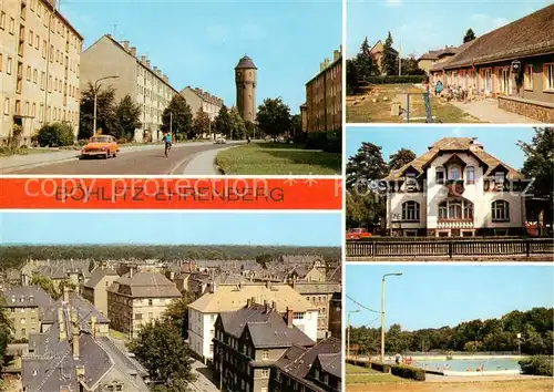 AK / Ansichtskarte  Boehlitz-Ehrenberg Wasserturm Teilansicht Kindergarten Haus der Gesundheit Waldbad Boehlitz-Ehrenberg