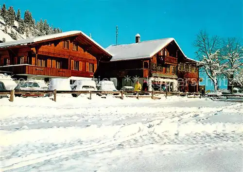 AK / Ansichtskarte  Adelboden_BE Restaurant Schoenbuehl 