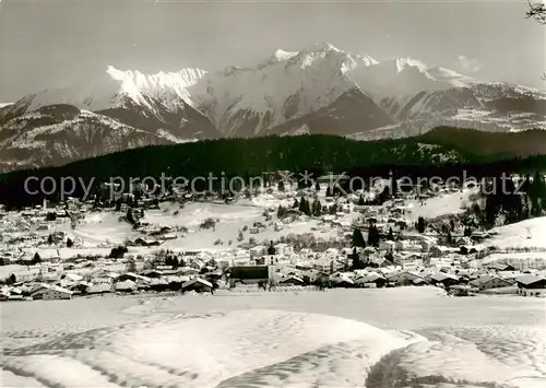 AK / Ansichtskarte  Flims_Dorf und Waldhaus mit Signina Flims_Dorf