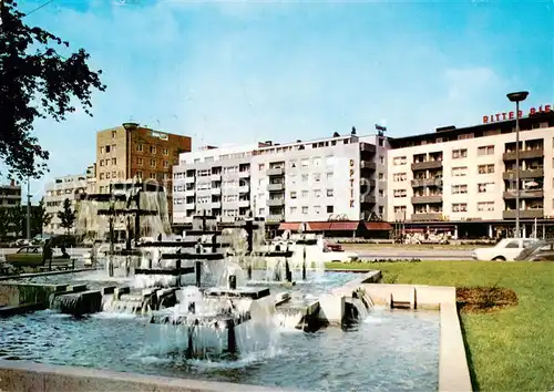 AK / Ansichtskarte  Wattenscheid August Bebel Platz Wasserspiele Wattenscheid