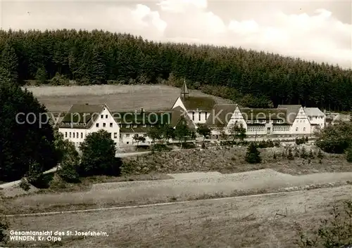 AK / Ansichtskarte  Wenden_Biggetal St Josefsheim Wenden Biggetal