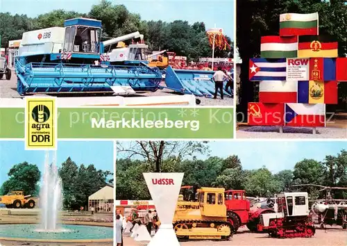 AK / Ansichtskarte 73866131 Markkleeberg Landwirtschaftsausstellung der DDR Markkleeberg