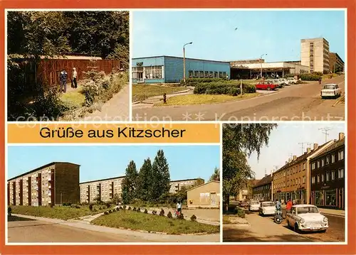 AK / Ansichtskarte 73866133 Kitzscher Kleintierzoo Trageser Strasse Neubaugebiet August-Bebel-Strasse 