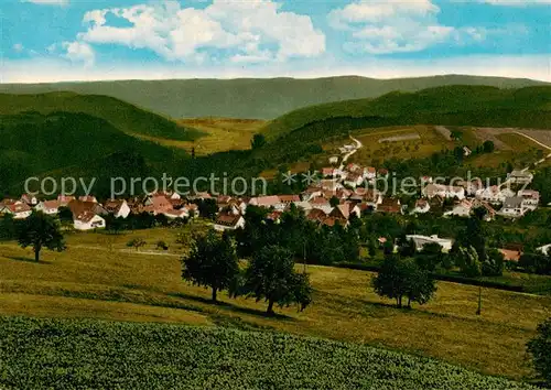 AK / Ansichtskarte  Jux Panorama Hoehenluftkurort im Schaebischen Wald Jux