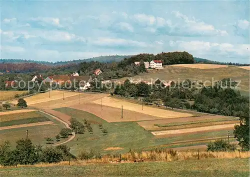 AK / Ansichtskarte  Lutzenberg_Althuette Panorama Blick ueber die Felder Gasthaus Pension Schoene Aussicht Lutzenberg Althuette