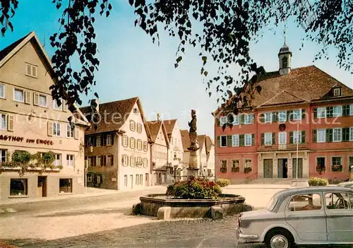 AK / Ansichtskarte  Murrhardt Marktplatz Murrhardt