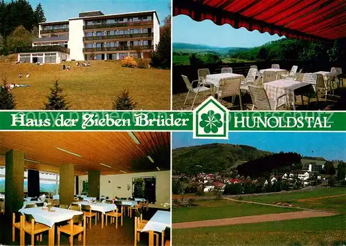 AK / Ansichtskarte  Hunoldstal Haus der Sieben Brueder Jugendbildungs- und Erholungsstaette Hunoldstal