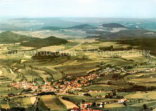 AK / Ansichtskarte  Geroda_Unterfranken_Bayern Fliegeraufnahme 