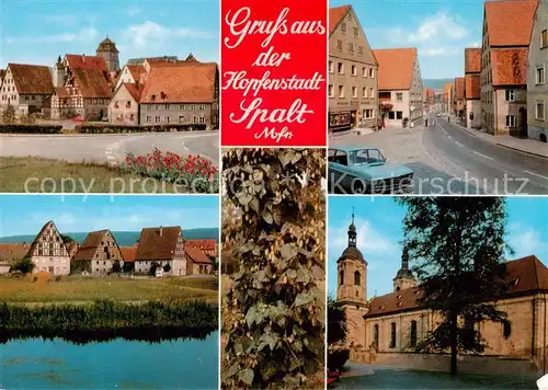 AK / Ansichtskarte  Spalt Teilansichten Hauptstrasse Kirche Spalt