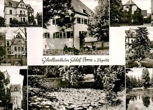 AK / Ansichtskarte  Vorra_Pegnitz Schullandheim Seerosenteich Vorra Pegnitz