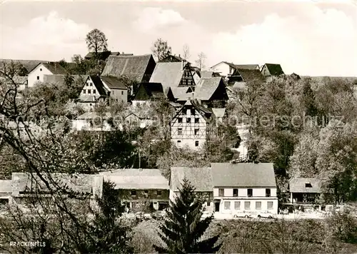 AK / Ansichtskarte  Prackenfels_Nuernberg Ortsansicht mit Gasthof Pension Mederer Prackenfels Nuernberg