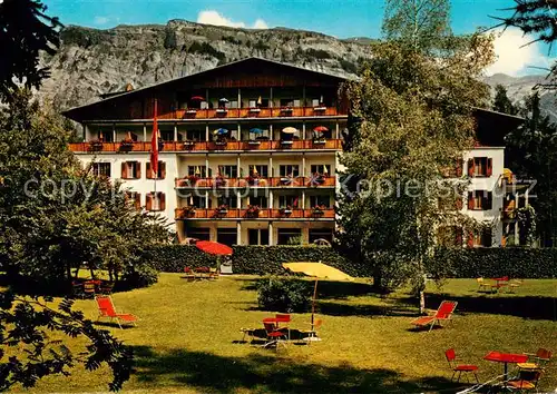 AK / Ansichtskarte  Flims_Waldhaus Hotel Adula Flims Waldhaus