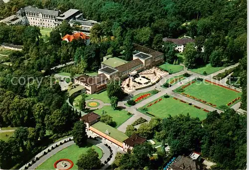 AK / Ansichtskarte  Bad_Lippspringe Kurviertel Fliegeraufnahme Bad_Lippspringe