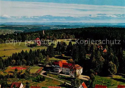 AK / Ansichtskarte  Freudenstadt Sanatorium Hohenfreudenstadt Fliegeraufnahme Freudenstadt