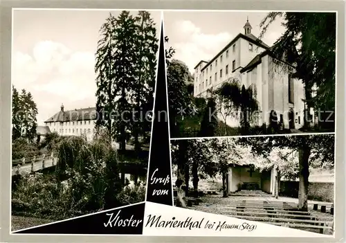 AK / Ansichtskarte 73866379 Marienthal_Westerwald Kloster Kirche Marienthal_Westerwald