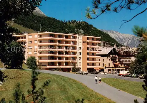 AK / Ansichtskarte  St_Moritz_Bad_GR Appartementhaus Allod Alpen St_Moritz_Bad_GR